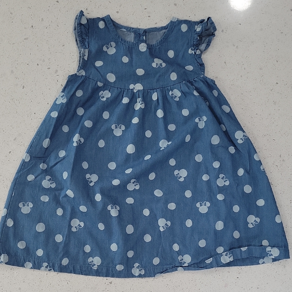 Disney Minnie Mouse Girls Skater Dress 4T